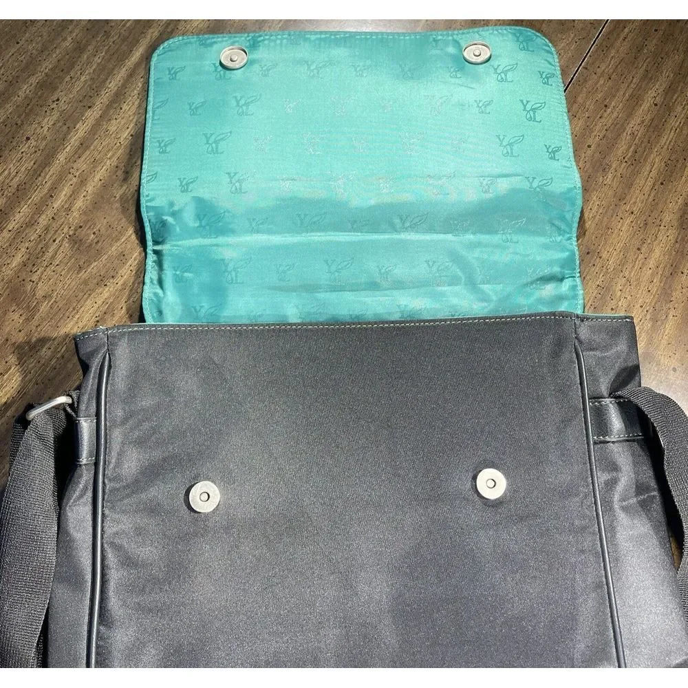 Young Living Satchel Bag Black Shoulder Strap‎ Handbag Carry All Top Handle